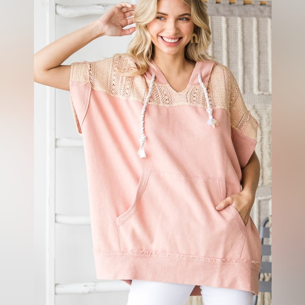 HP15 Oli & Hali Pink Hooded Sweatshirt